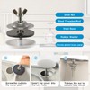 XNTONG - Sink Hole Cover, Sink Overflow Cap, Solid Brass