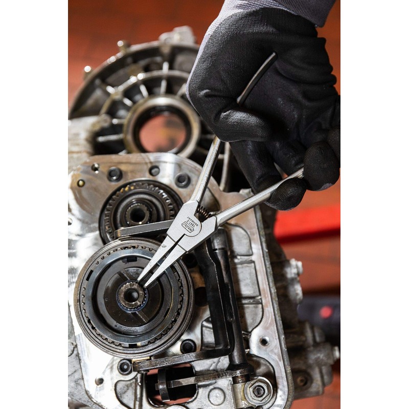 Hazet 1847-2 90° 曲がるペンチ 外周 サークリッププライヤー