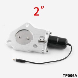 Electric Exhaust Cutout, E-CUT Valve Motor Out 2 inch (51mm) Stainless Steel Electric Exhaust Downpipe Cutout