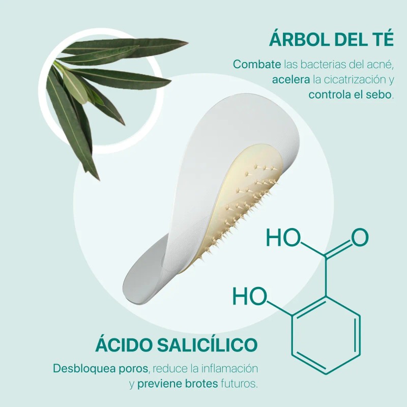 Parches Para Acne Faceit con Tecnología Micropuntos Granos, Barros, Espinillas