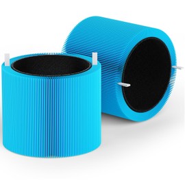 Leemone 2 Pack mini Max AllergenBlock Filter Compatible with Blueair Blue Pure Mini Max Air Purifiers, True HEPA H13 Filter & Activated Carbon FMINI Filter