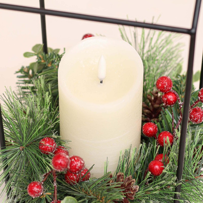 Real Wax Battery Operated Candles with Remote, Flickering Flameless Candles