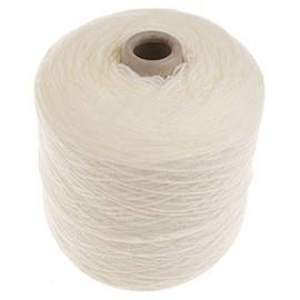 James Brett Baby 4 Ply Yarn Cone 100% Acrylic Knitting Wool 500g (Cream BY9)