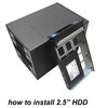 RackChoice Internal Hard Drive Enclosure 5x2.5”/3.5” SATA/SAS Hard Drive Backplane