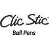BIC - Clic Stic Ballpoint Retractable Pen, 1 mm, Black,