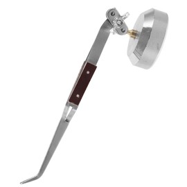 LIFKOME Adjustable Curved Tweezers for Jewelry Making Precision Metal Tweezer Base for Crafting 1-Piece Third Hand Tool for Soldering and Welding