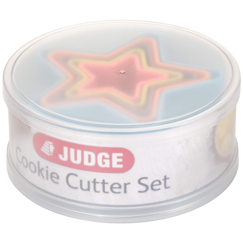 judge kitchen 5 piece star cutters