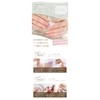 Ururila Gel Press-On Nails, Curing Type, Just Stick it On,