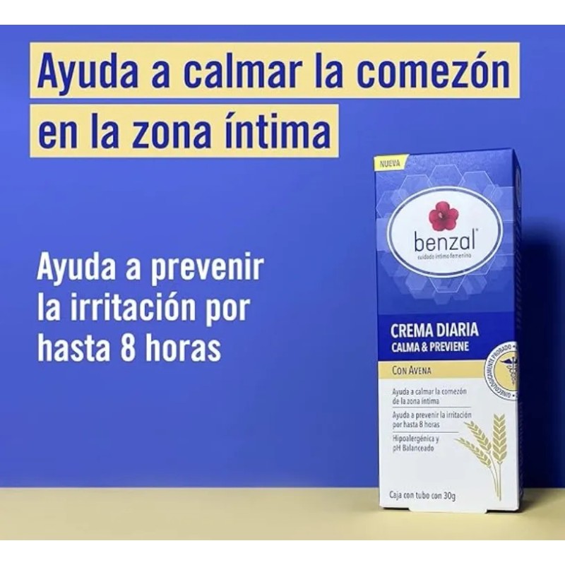 Crema Intima Benzal, Infección Vaginal Alivia Al Contacto