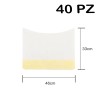 Parches De Algodón Extensión De Pestañas Maquillaje 40 Pz F