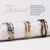 Olivia Welles Radiant Beaded Bracelets - Stackable Stretch Bracelet for