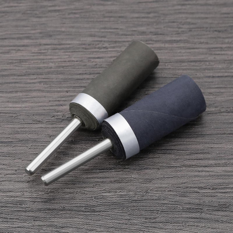 eMagTech 10PCS Grinding Head Sandpaper Stick Sanding Drums Sleeves Abrasive