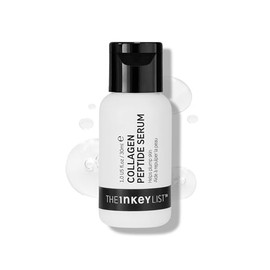The INKEY List Suero de péptido de colágeno, suero facial para rellenar y reafirmar la piel, reducir las líneas finas y las arrugas, 1.01 onzas líquidas
