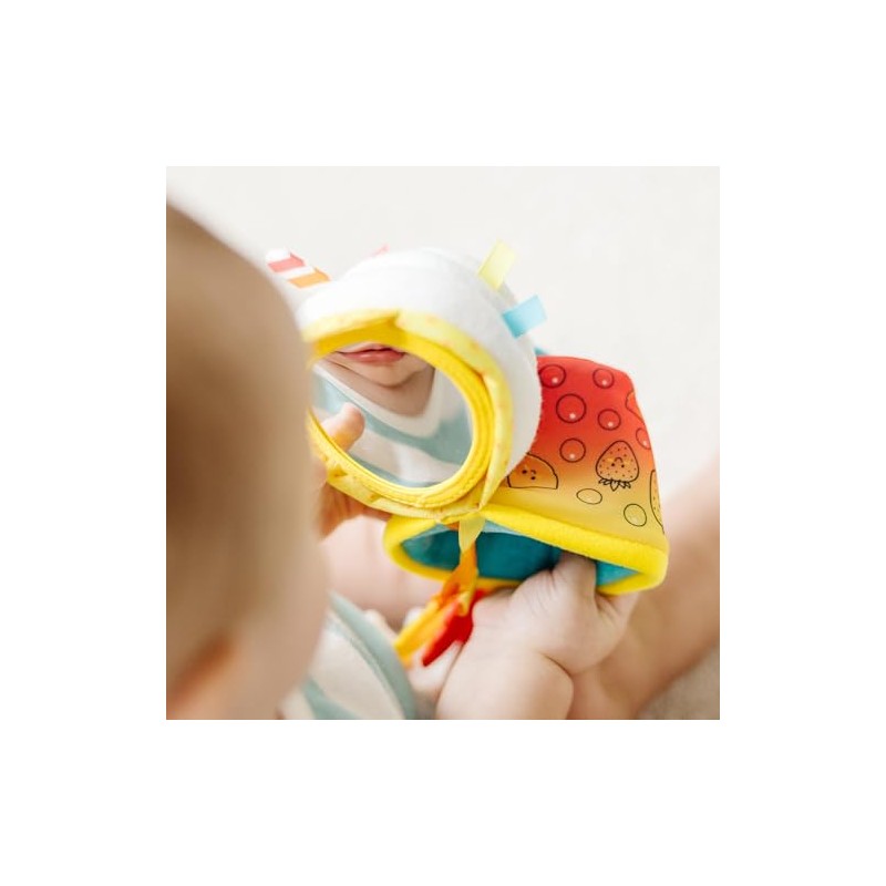 Melissa & Doug Té de Burbujas Multisensorial para Enganchar y
