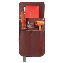 Weaver Arborist Burgundy Leather Lifting Tong Holder
