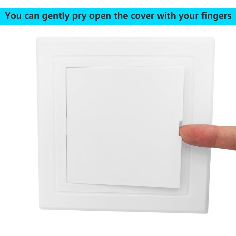 Qrity 1 x inspection flap, 4 x 4 inch (100