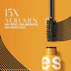 ésika - Mega Full Volume Máscara de Pestañas A Prueba de Agua 8g - Negro                                                                              
