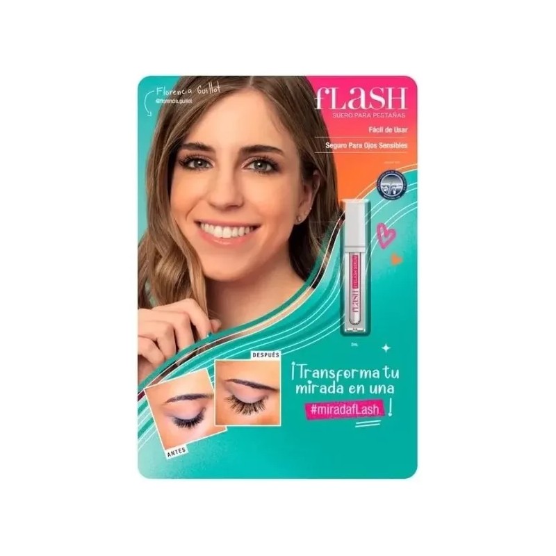 Sérum Crecimiento Pestañas Cejas Volumen 2.5ml Hipoalergénico