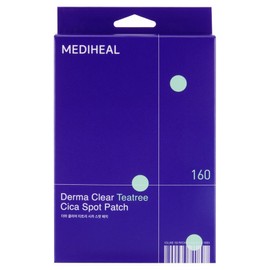 Mediheal Derma Clear Tea Tree Cica Spot Patch, 160 patches, 1 pack / 메디힐 더마 클리어 티트리 시카 스팟 패치, 160매입, 1개