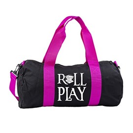 Hippowarehouse Rollplay Gymwear Gym Duffle Cylinder Uniform Kit Bag 50 x 25 x 25cm 20 litres