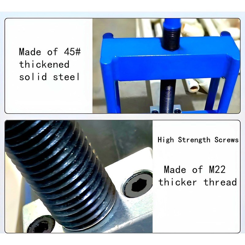 BIAXJUNY Gas Pipe Squeeze-Off Tool，Pipe Squeeze Off Tool，For 1/2-2.5in PE/PPR/PVC