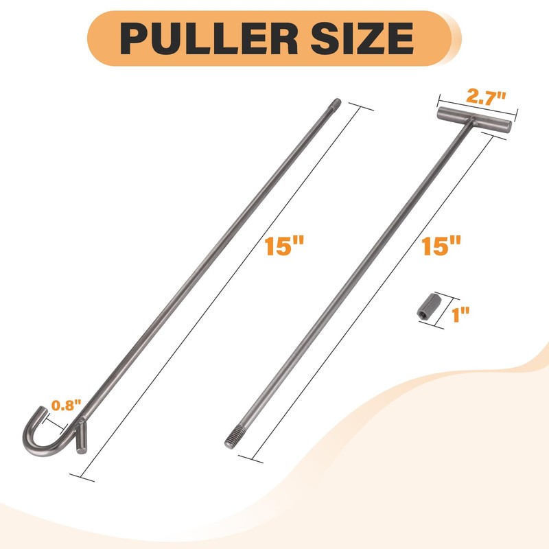 AFEISOL 5th Wheel Pin Puller Heavy Duty 31" 5th Wheel
