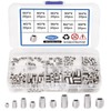 200Pcs Allen Head Socket Set-Screw - M3/M4/M5/M6/M8 304 Stainless Steel