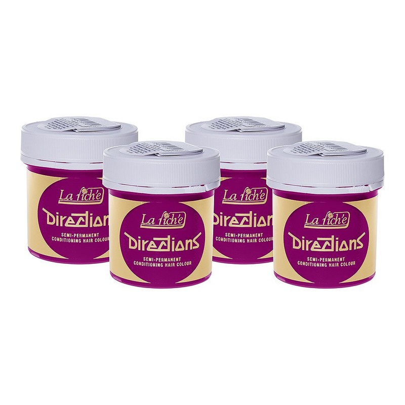 4 X La Riche Directions Semi-Permanent Hair Color 88ml Tubs