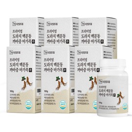The Healthy Dream McMoon-dong Bellflower, Rowan, and Kamanjung health pills 100g, 6 pieces / 더건강드림 맥문동 도라지 마가목 까마중 건강환 100g, 6개