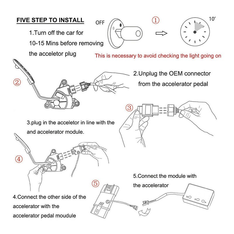 Cammus Throttle Controller Windbooster Accelerator RT505 Fit for Holden RG