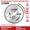 Saxton TCT Circular Wood Saw Blades 160mm x 48T x