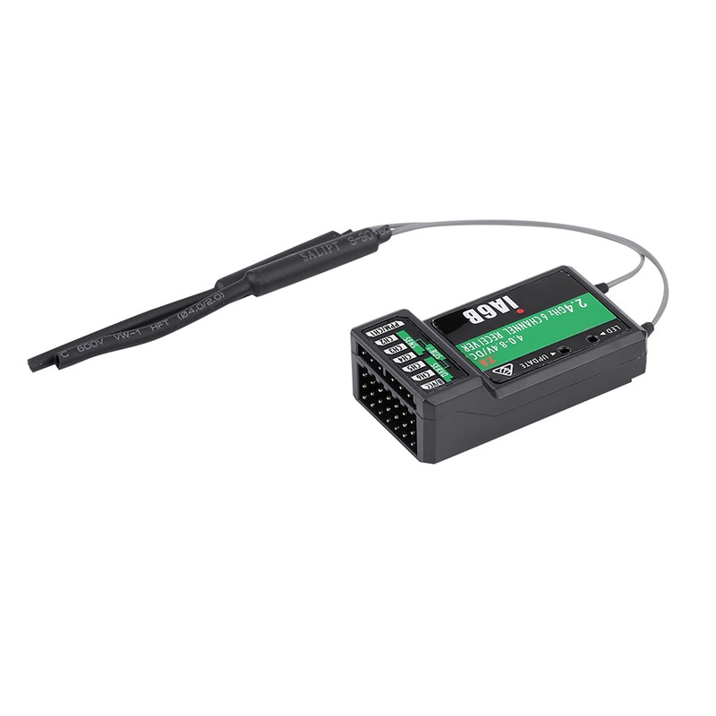 Flysky FS‑IA6B IA6B 2.4G 6CH RC Receiver PPM for FS‑I6X
