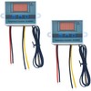 MTDELE 2Pcs 12V Thermostat Switch Controller XH-W3002 DC 12V 120W