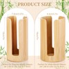 AFOROEOA 2 Pack Mason Jar Lid Organizer (Wide Mouth &