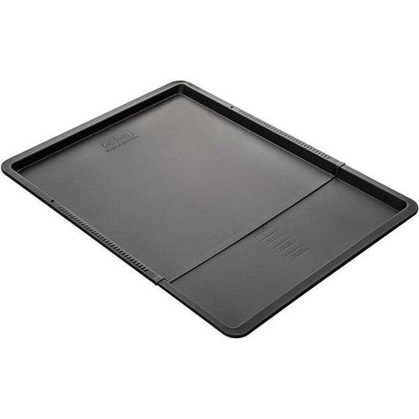 Zenker Back- und Plätzchenblech ausziehbar BLACK METALLIC, Backblech aus Stahlblech,