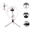 10in USB Desktop Ring Light with 3 Color Modes/10 Brightness