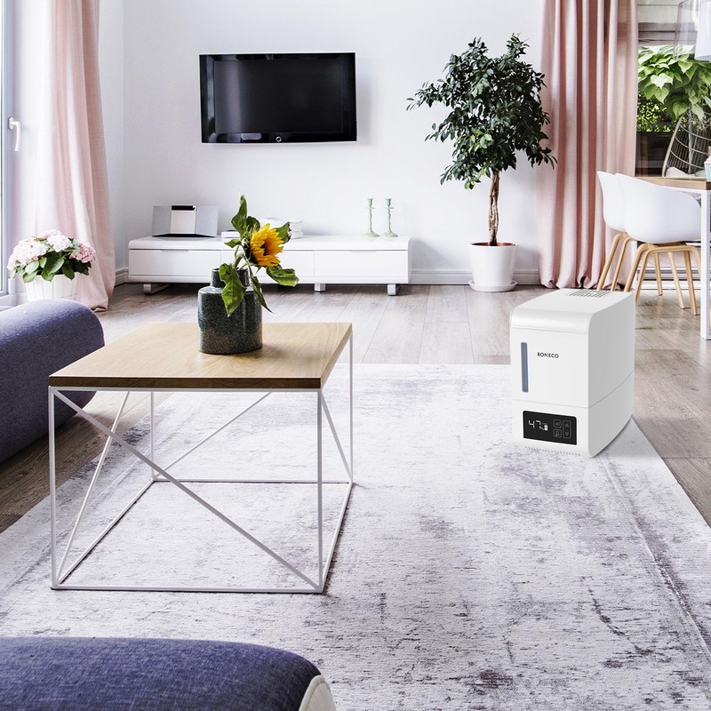 BONECO S250 Large Room Steam Humidifier with Hand Warm Mist