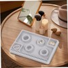 Ciieeo Jewelry Design Tray for Beading Projects Craft Organizer for