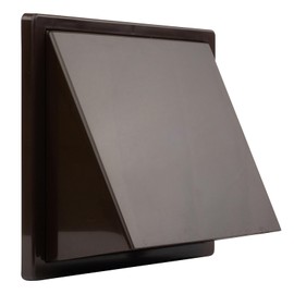 Ventilation Grille Weather Protection Cover Exhaust Hood Ventilation Pipe ABS Diameter 80 100 110 120 125 150 160 Vonli Diameter 80-150 mm Brown