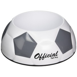 Remarkabowl Pet-Pro Soccerbowl Pet Food Dish Soccer, Large
