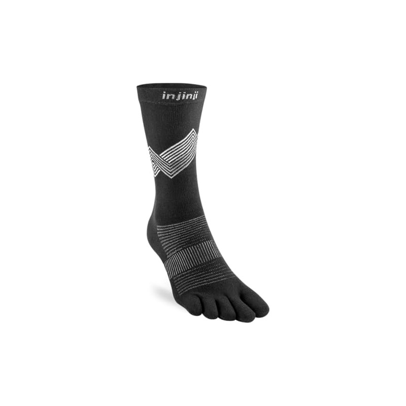 Injinji Run Lightweight Crew Black M