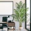 Keeplush 6ft Tall Fake Palm Tree with 18 Trunks and