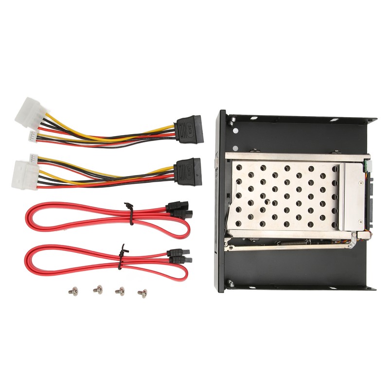 2.5in Internal HDD Enclosure Dual Bay SATA II Interface 7mm