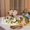 CHILL RECIPE Gold Assorted Tea Lights Votive Pillar Candle Holders,
