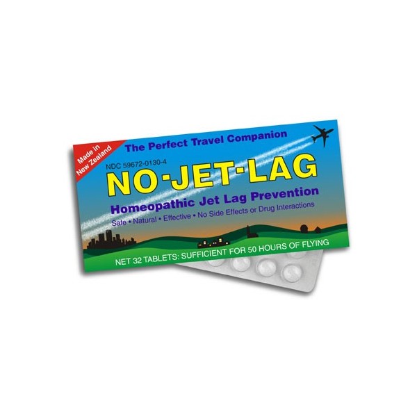 No-Jet-Lag Homeopathic Tablets 32 - Expiry 31/05/24
