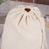 Marubhumi Cotton Storage Bags with Drawstrings X-Large 14x17 Multipurpose 6
