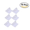 FELTECHELECTR 10pcs Transparent Repair Patch Mend Tape for Tents Jackets