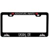 Ukiah Oregon Vanity Metal License Plate Frame