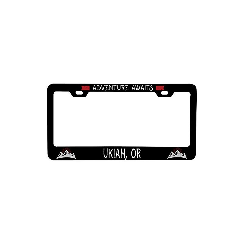 Ukiah Oregon Vanity Metal License Plate Frame