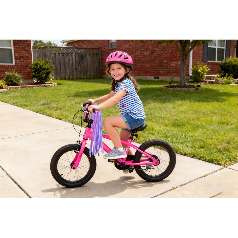 PLATT Kid's Bicycle Handlebar Streamers Colorful Ribbons Tassel for Girls
